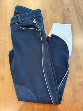 Devon-Aire KP Breech - Navy/White